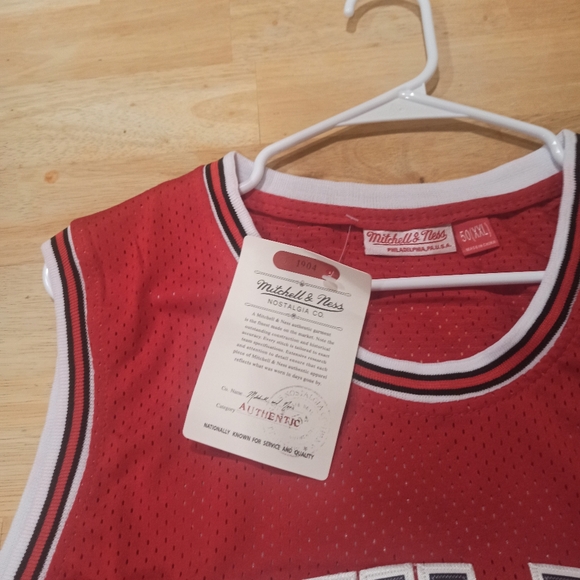 100% Authentic Michael Jordan Mitchell Ness 97 98 Sz XXL Bulls Jersey - Picture 7 of 12